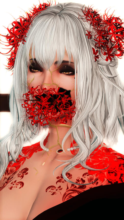 — a broken flower vase, mended with gold