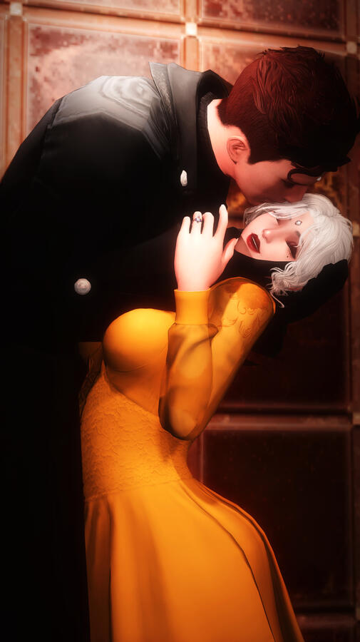 – the kiss